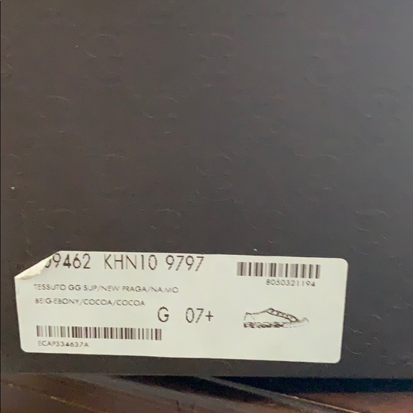 AUTHENTIC GUCCI MEN SNEAKERS GG Supreme Sneakers - Picture 5 of 6